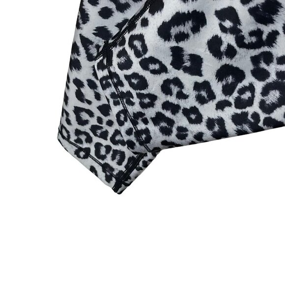 Good American Ombre Leopard Leggings Women’s Size Medium Cinched Waist - Picture 10 of 15